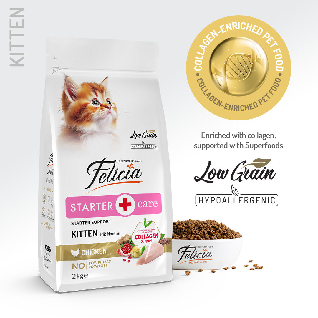 Felicia Hrană Hipoalergenică Pentru Pisoi Cu Pui Şi Colagen 2KG