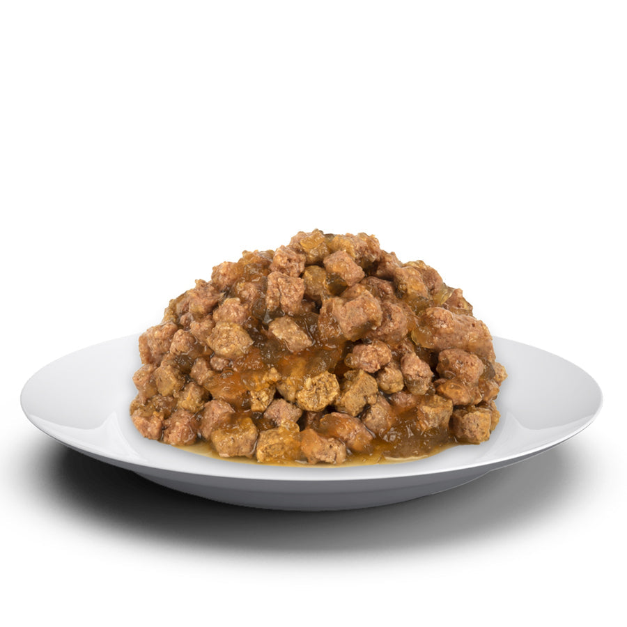 Felicia Hrană umedă pentru pisici, fără cereale, cu somon sterilizat, în pungă, 85 g